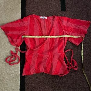 🌻4 for $20🌻 Loft XSP Red blouse